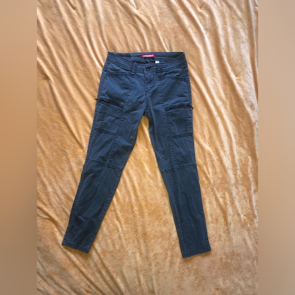 UNIONBAY moss green cargo pant, size 1 juniors
